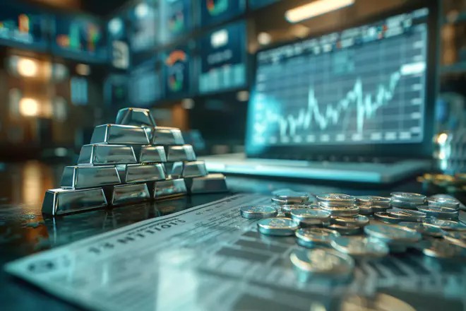 Risk-Off Dominan, Perak Jaga Momentum