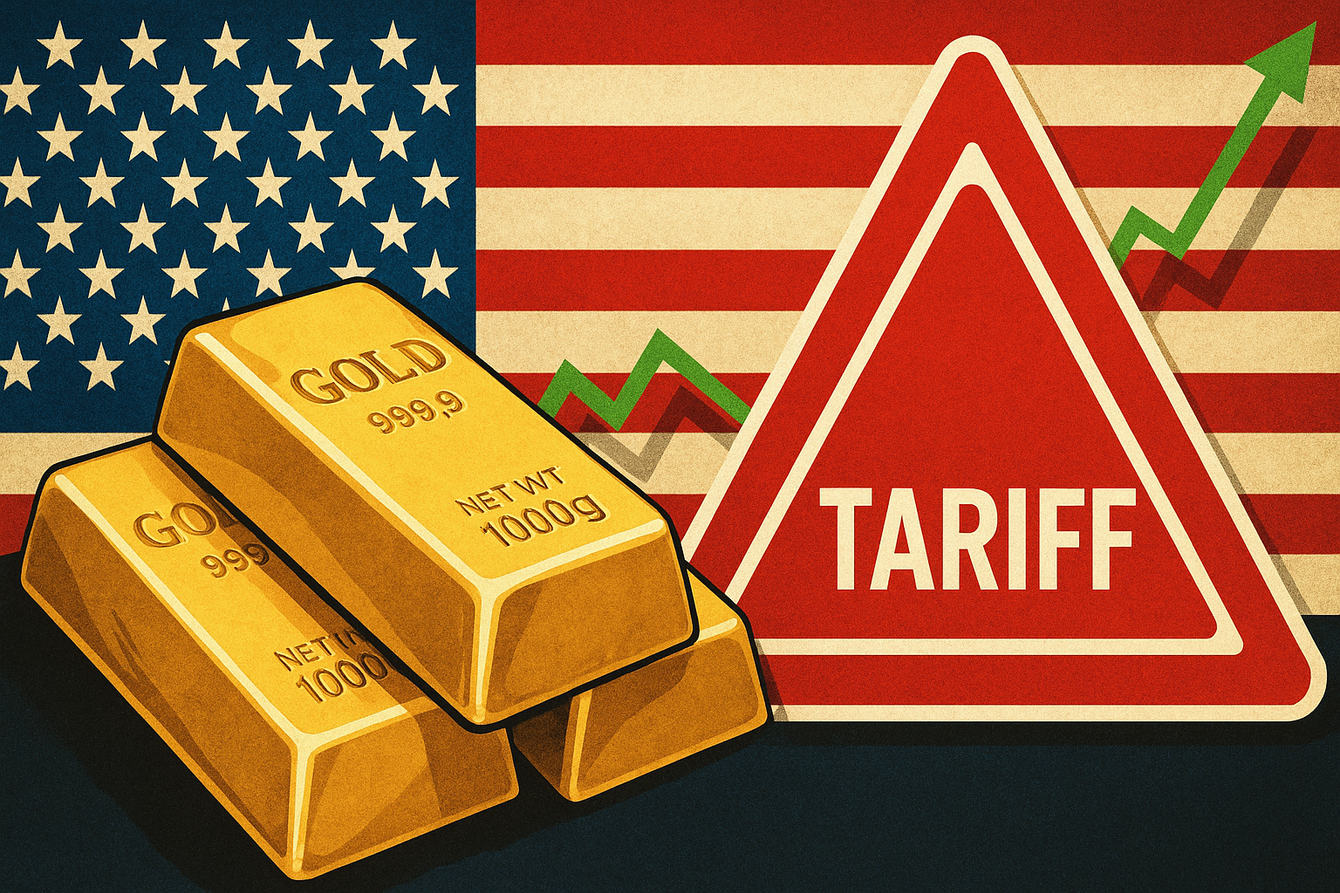 Tarif & The Fed Jadi Sorotan, Emas Kembali Diuntungkan